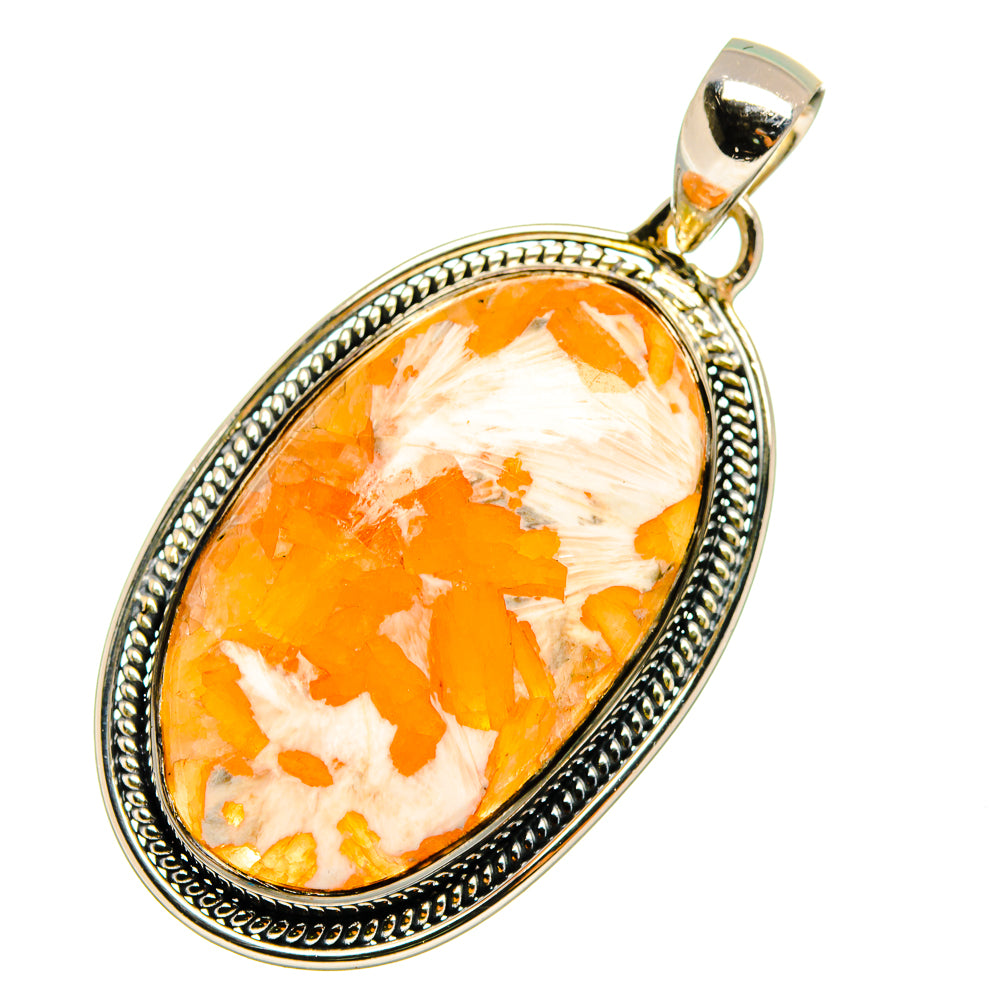 Scolecite Pendants handcrafted by Anasilvercos - PD12955