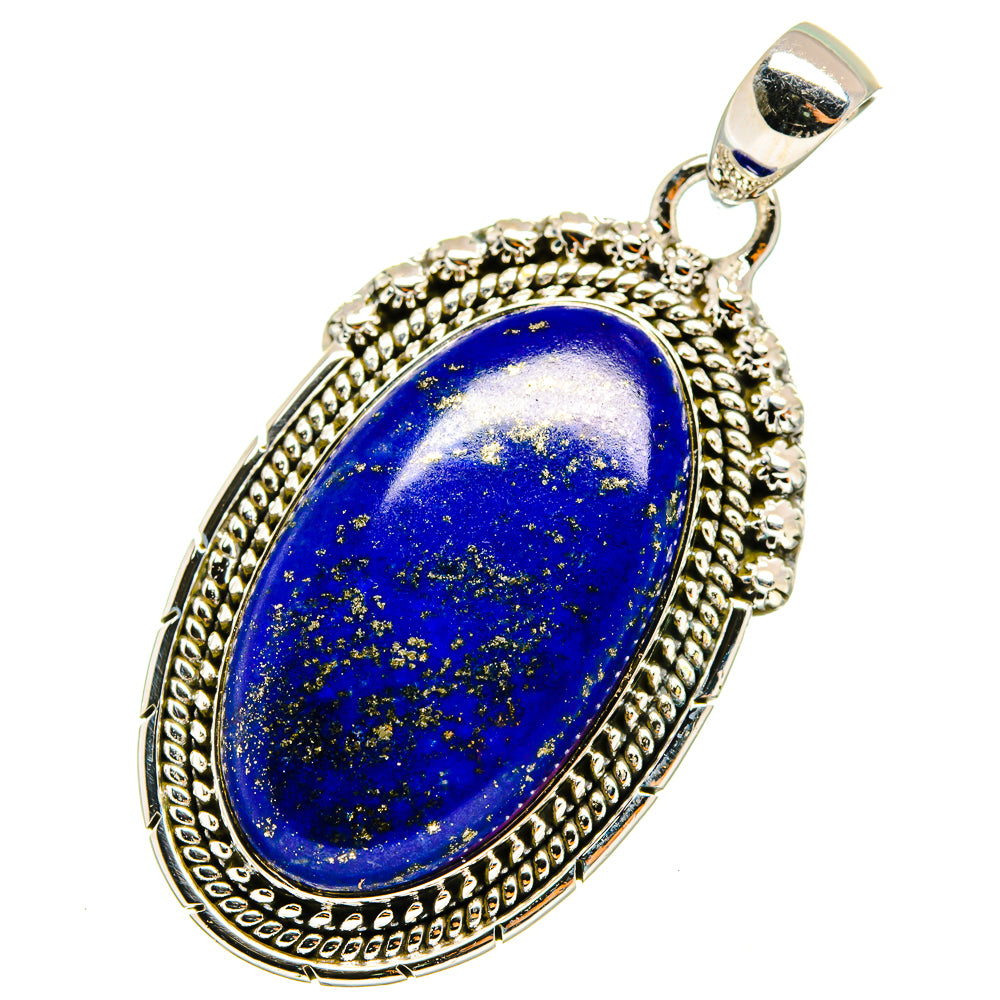 Lapis Lazuli Pendants handcrafted by Anasilvercos - PD12973