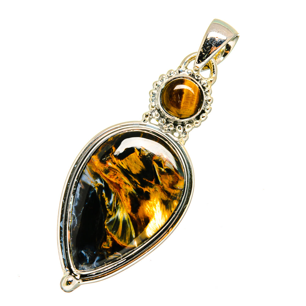 Pietersite Pendants handcrafted by Anasilvercos - PD12993