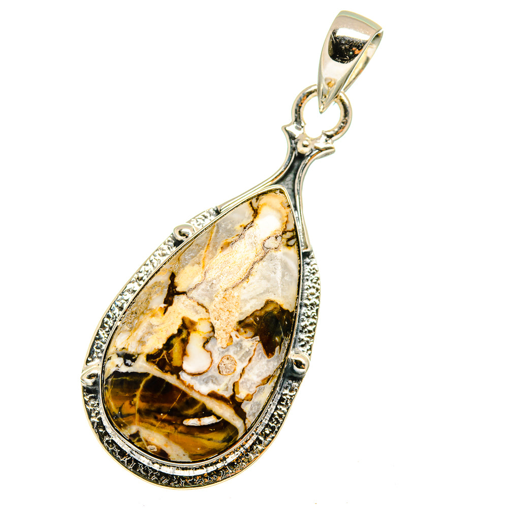 Laguna Lace Agate Pendants handcrafted by Anasilvercos - PD13007
