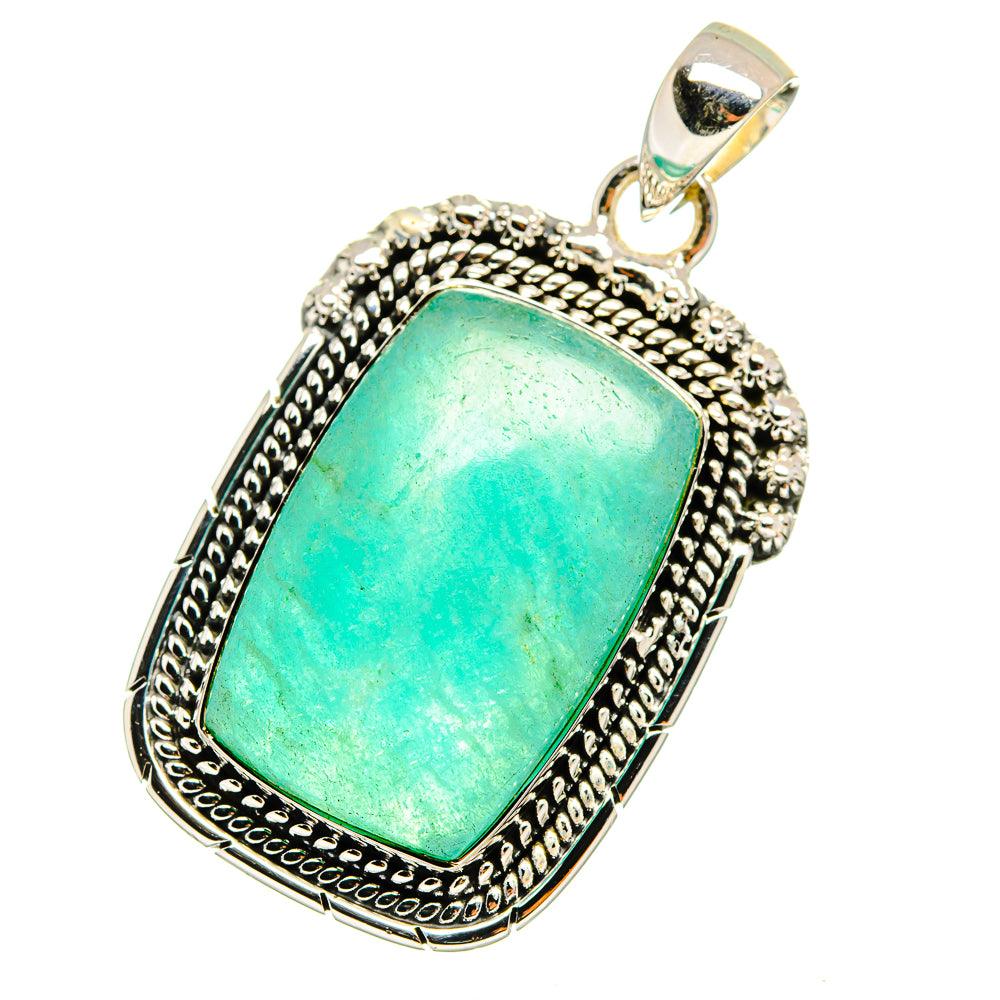 Amazonite Pendants handcrafted by Anasilvercos - PD13021