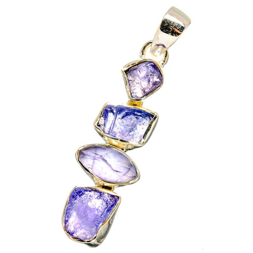 Tanzanite Pendants handcrafted by Anasilvercos - PD13026