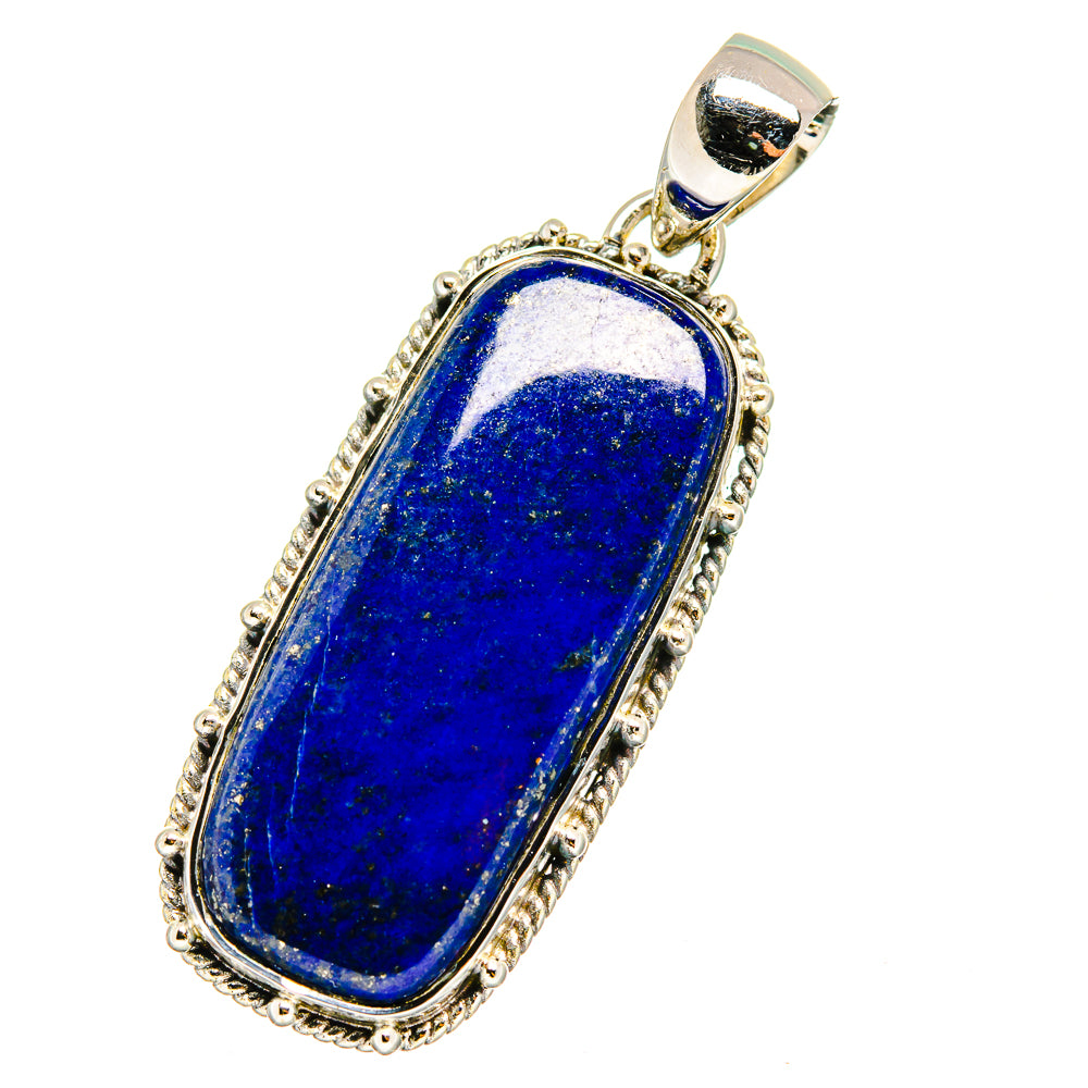 Lapis Lazuli Pendants handcrafted by Anasilvercos - PD13042