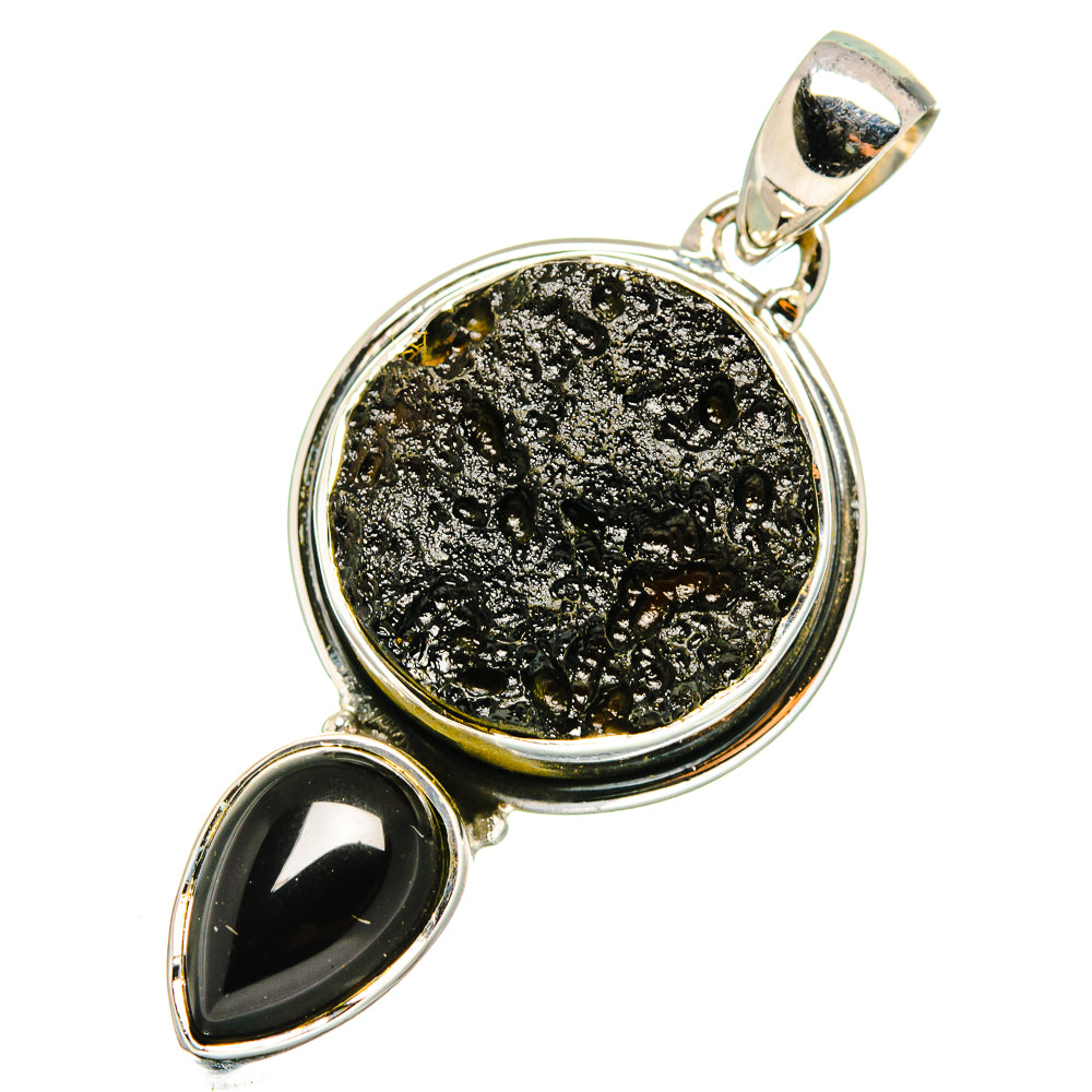 Tektite Pendants handcrafted by Anasilvercos - PD13062