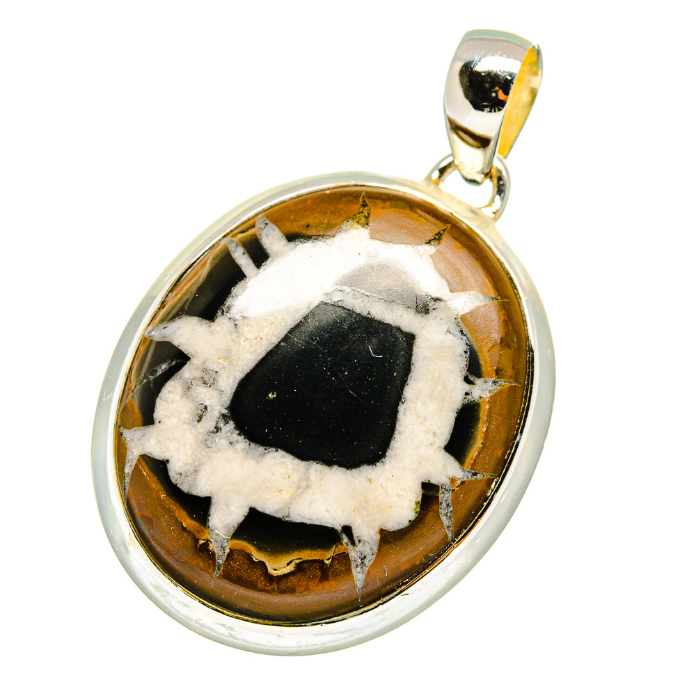 Septarian Geode Pendants handcrafted by Anasilvercos - PD13075