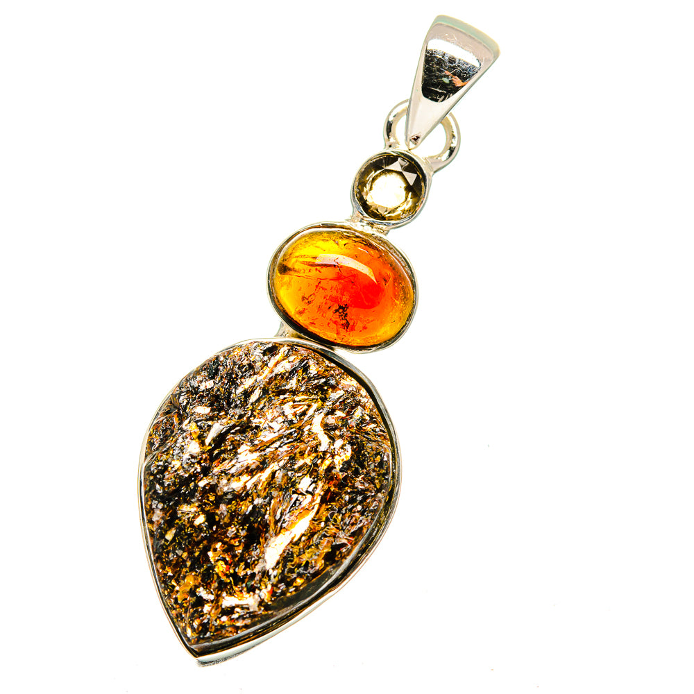 Astrophyllite Pendants handcrafted by Anasilvercos - PD13083