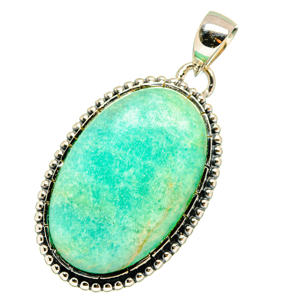 Amazonite Pendants handcrafted by Anasilvercos - PD13094