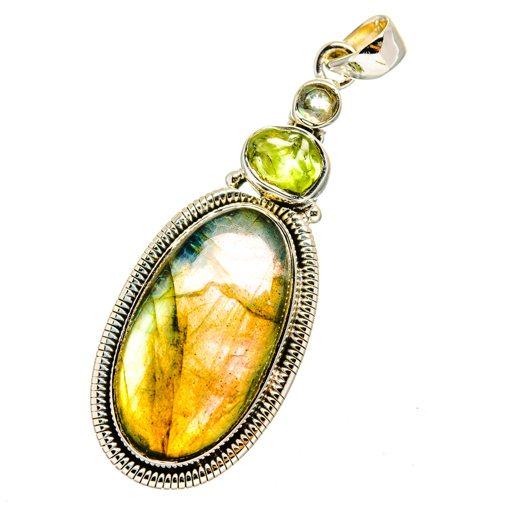 Labradorite Pendants handcrafted by Anasilvercos - PD13118