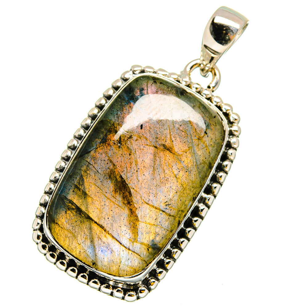 Labradorite Pendants handcrafted by Anasilvercos - PD13120