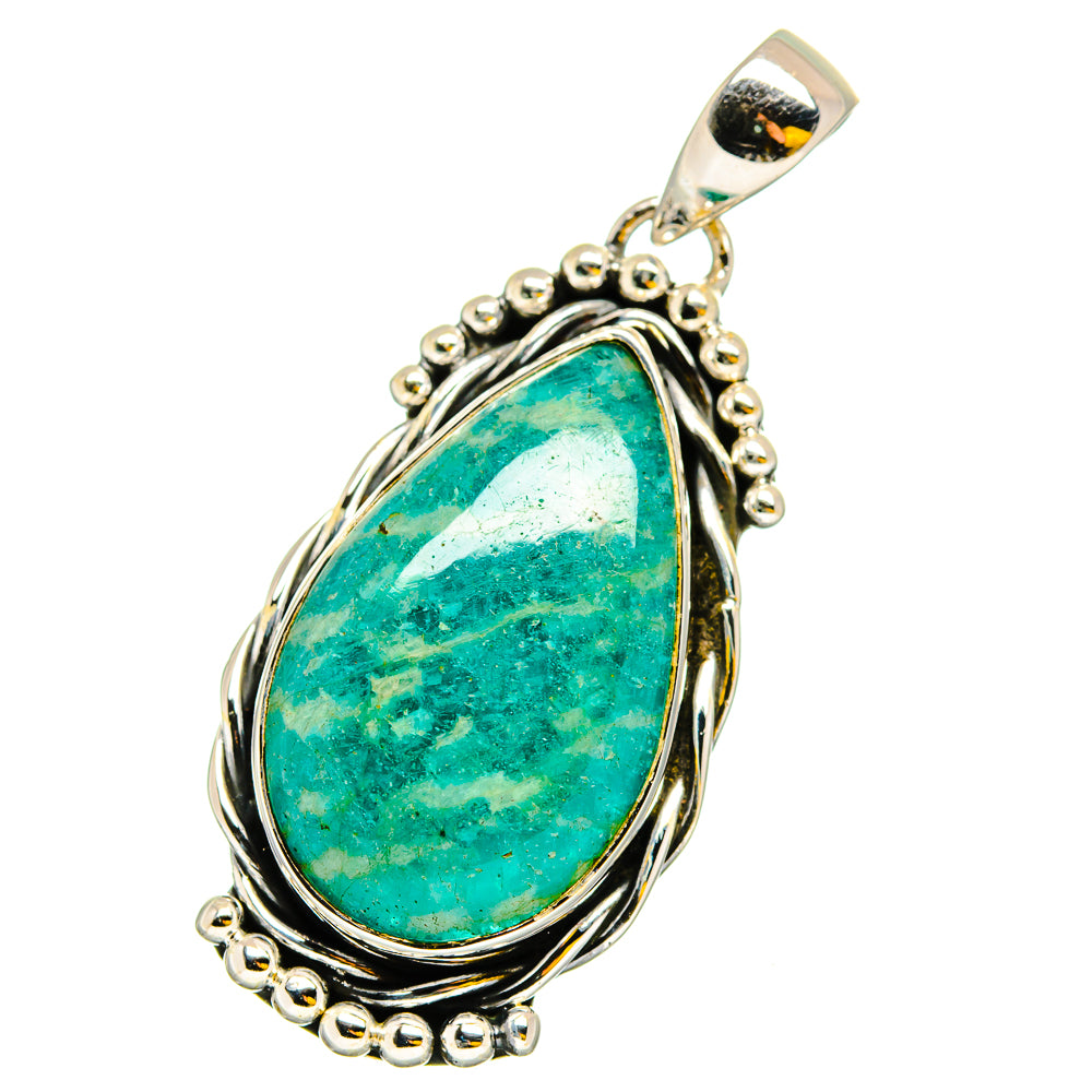 Amazonite Pendants handcrafted by Anasilvercos - PD13122