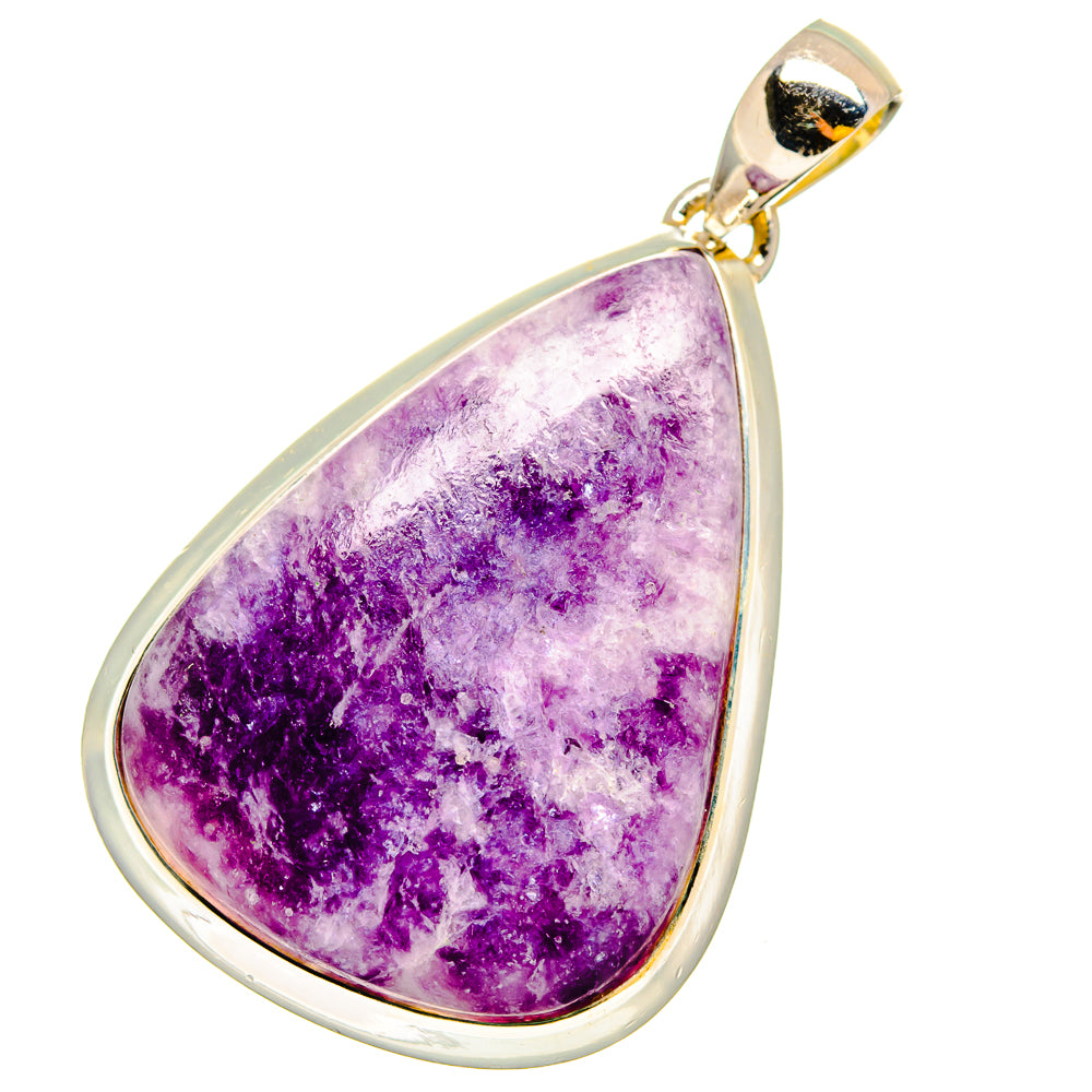 Lepidolite Pendants handcrafted by Anasilvercos - PD13140