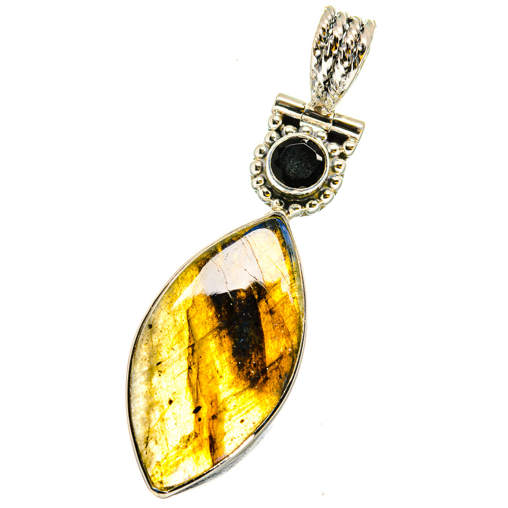 Labradorite Pendants handcrafted by Anasilvercos - PD13142