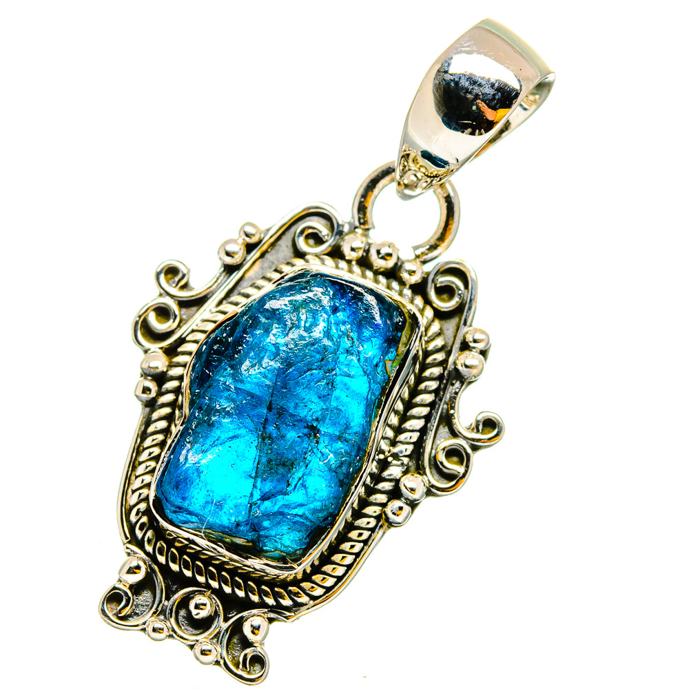 Apatite Pendants handcrafted by Anasilvercos - PD13152