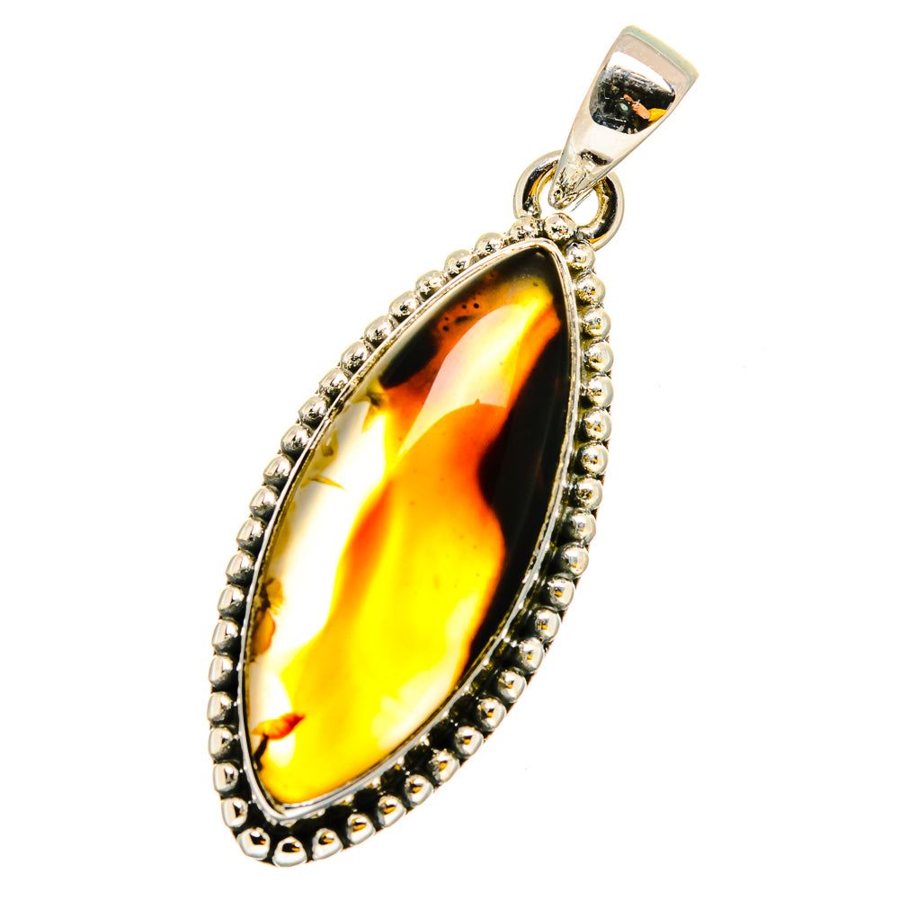 Montana Agate Pendants handcrafted by Anasilvercos - PD13162