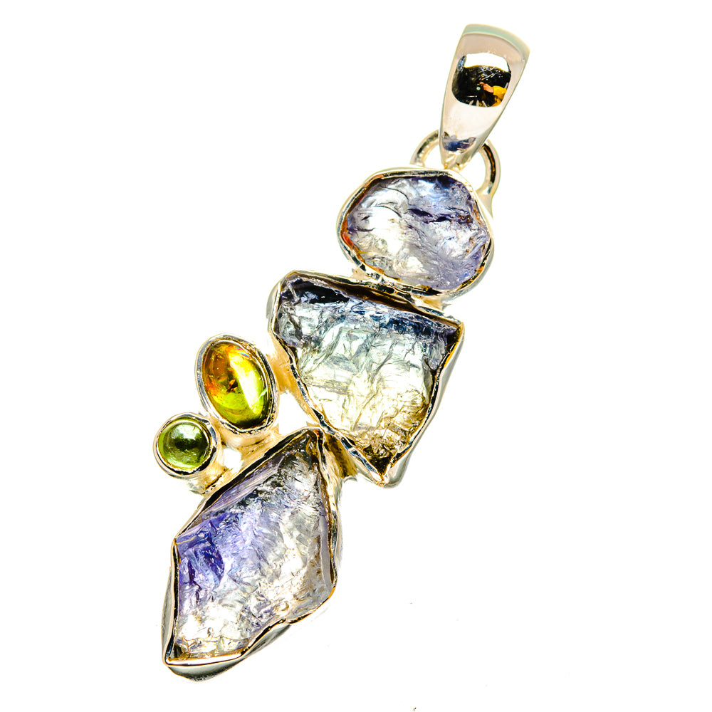 Tanzanite Pendants handcrafted by Anasilvercos - PD13168
