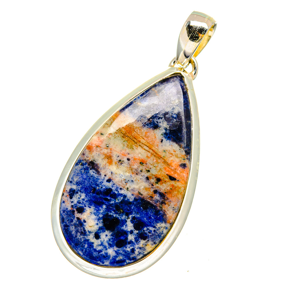 Sodalite Pendants handcrafted by Anasilvercos - PD13189