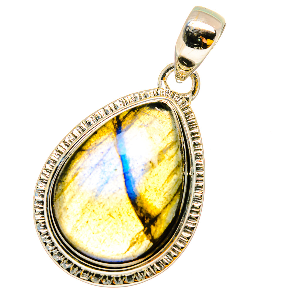 Labradorite Pendants handcrafted by Anasilvercos - PD13190