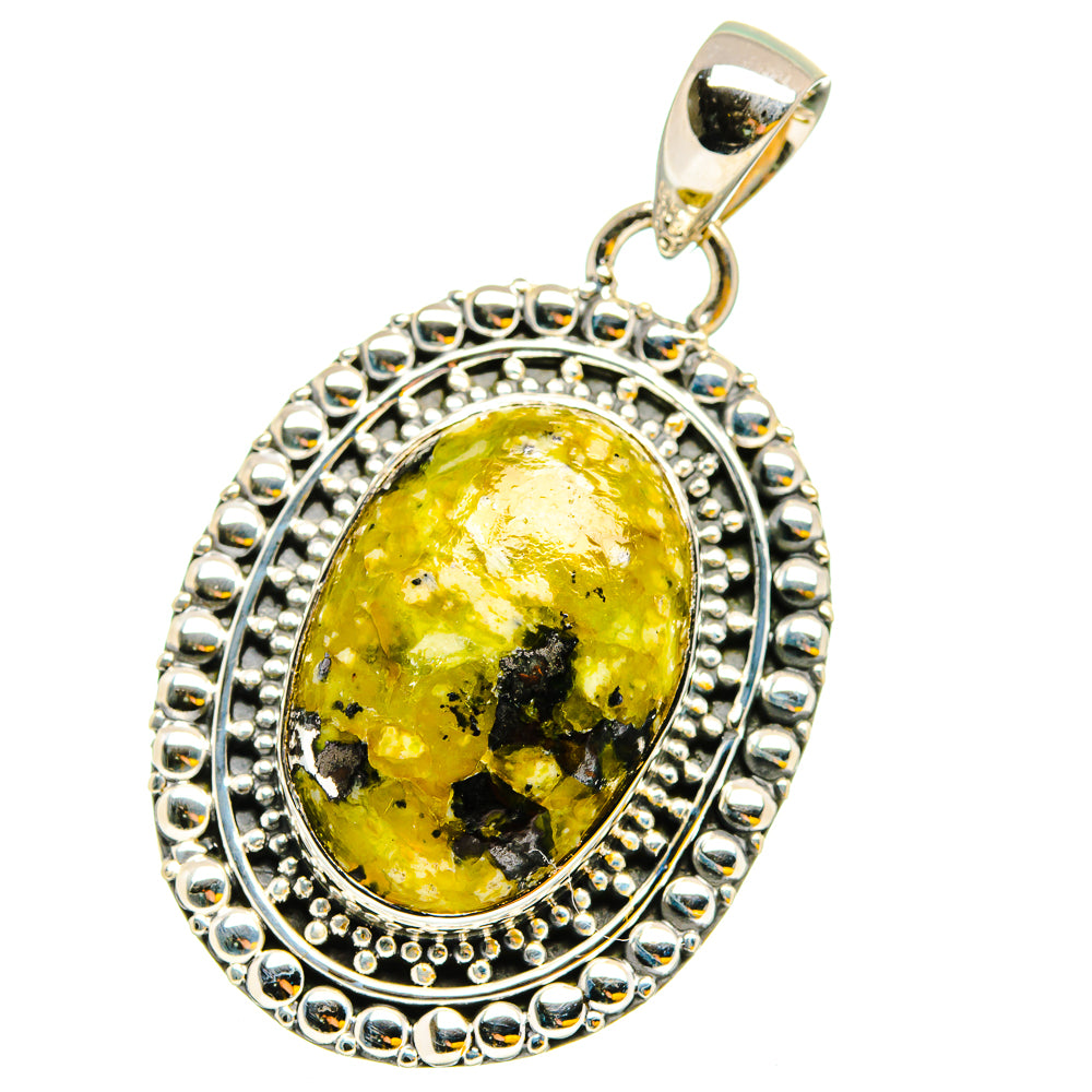 African Green Opal Pendants handcrafted by Anasilvercos - PD13191