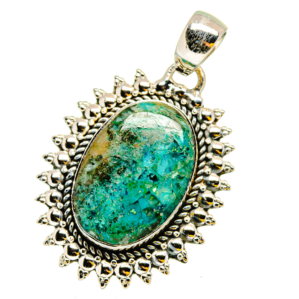 Apatite Pendants handcrafted by Anasilvercos - PD13193