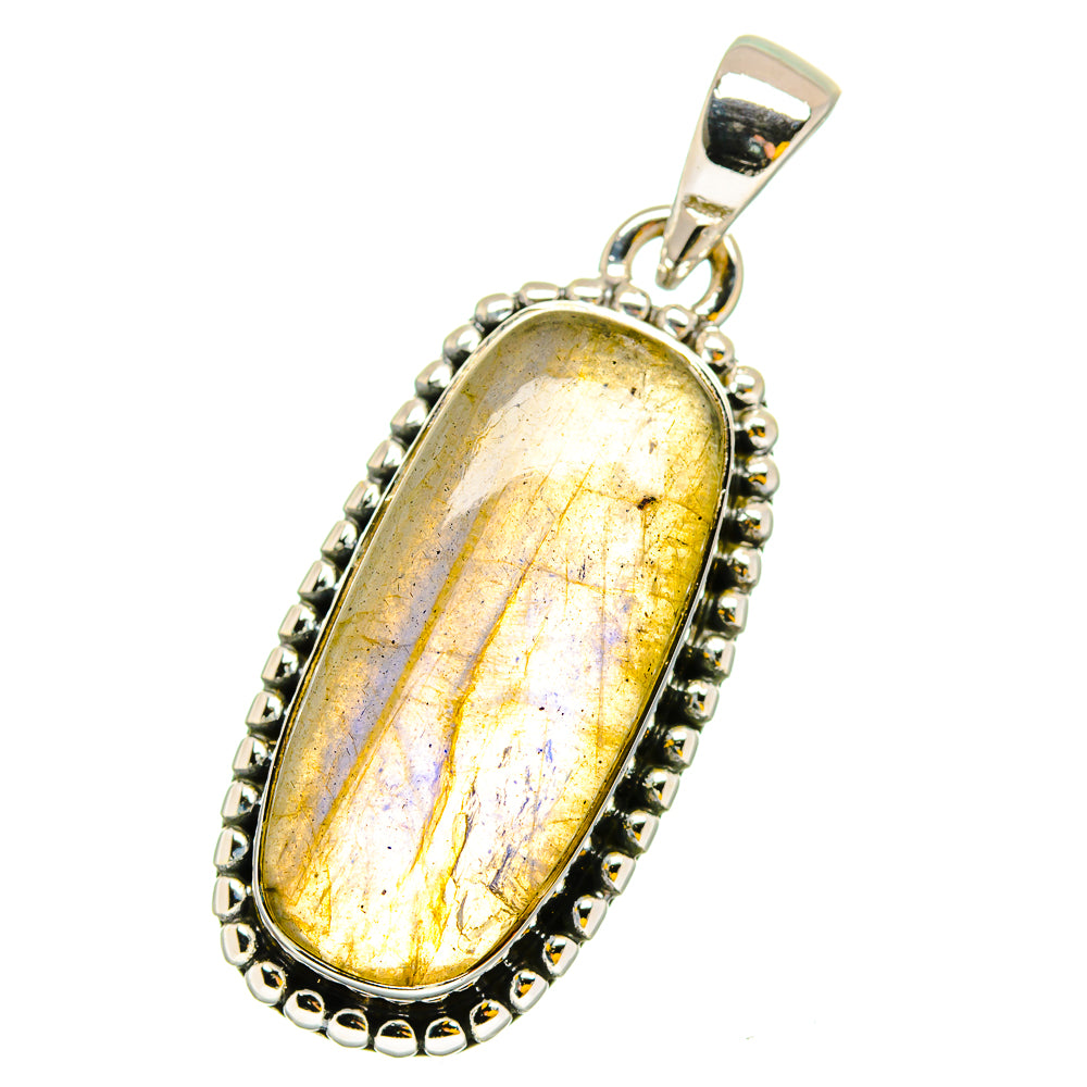 Labradorite Pendants handcrafted by Anasilvercos - PD13196