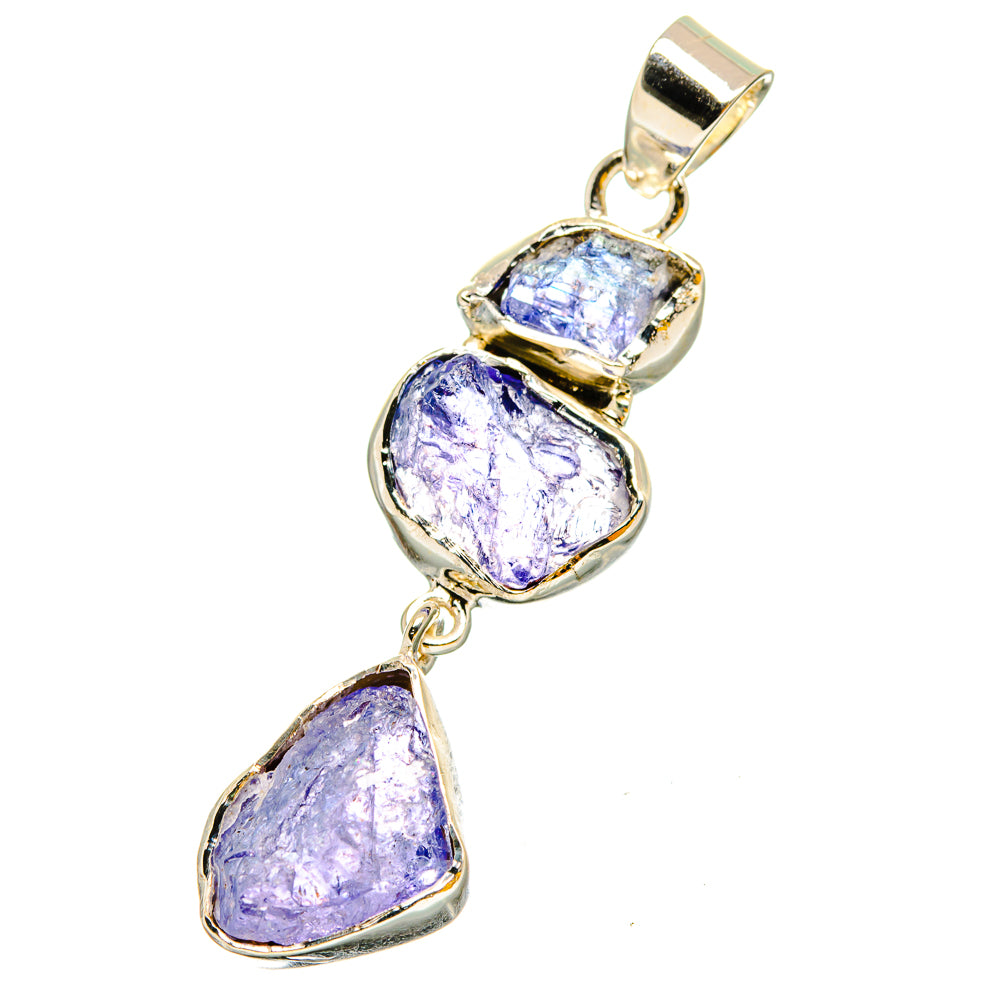 Tanzanite Pendants handcrafted by Anasilvercos - PD13198