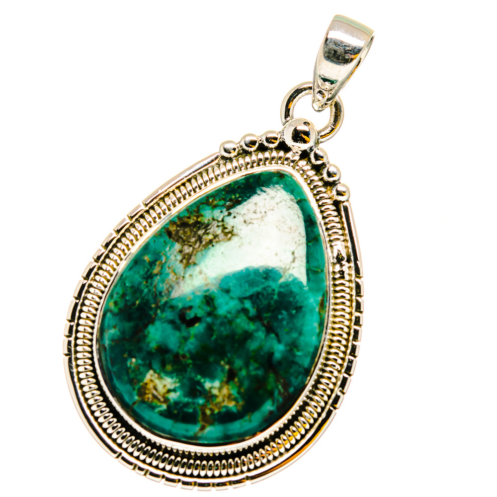 Chrysocolla Pendants handcrafted by Anasilvercos - PD13201