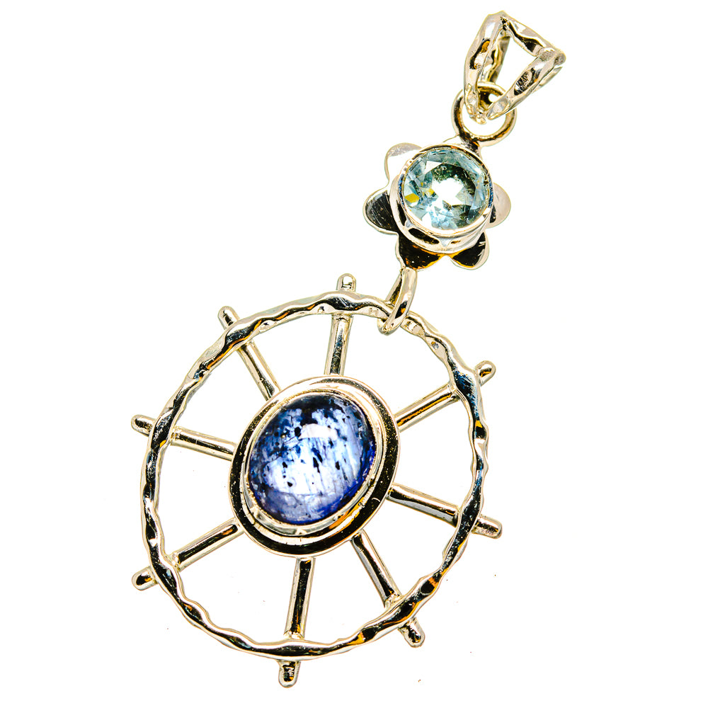 Tanzanite Pendants handcrafted by Anasilvercos - PD13202