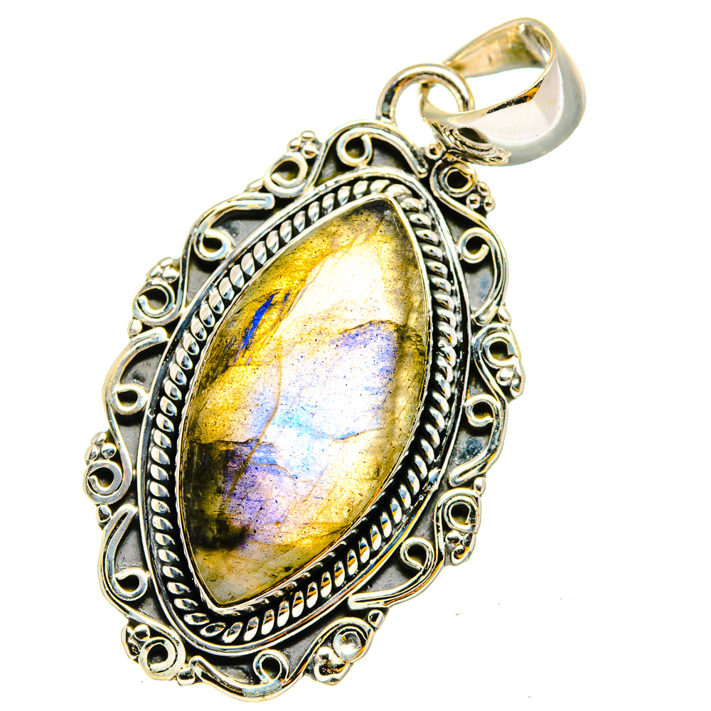 Labradorite Pendants handcrafted by Anasilvercos - PD13212