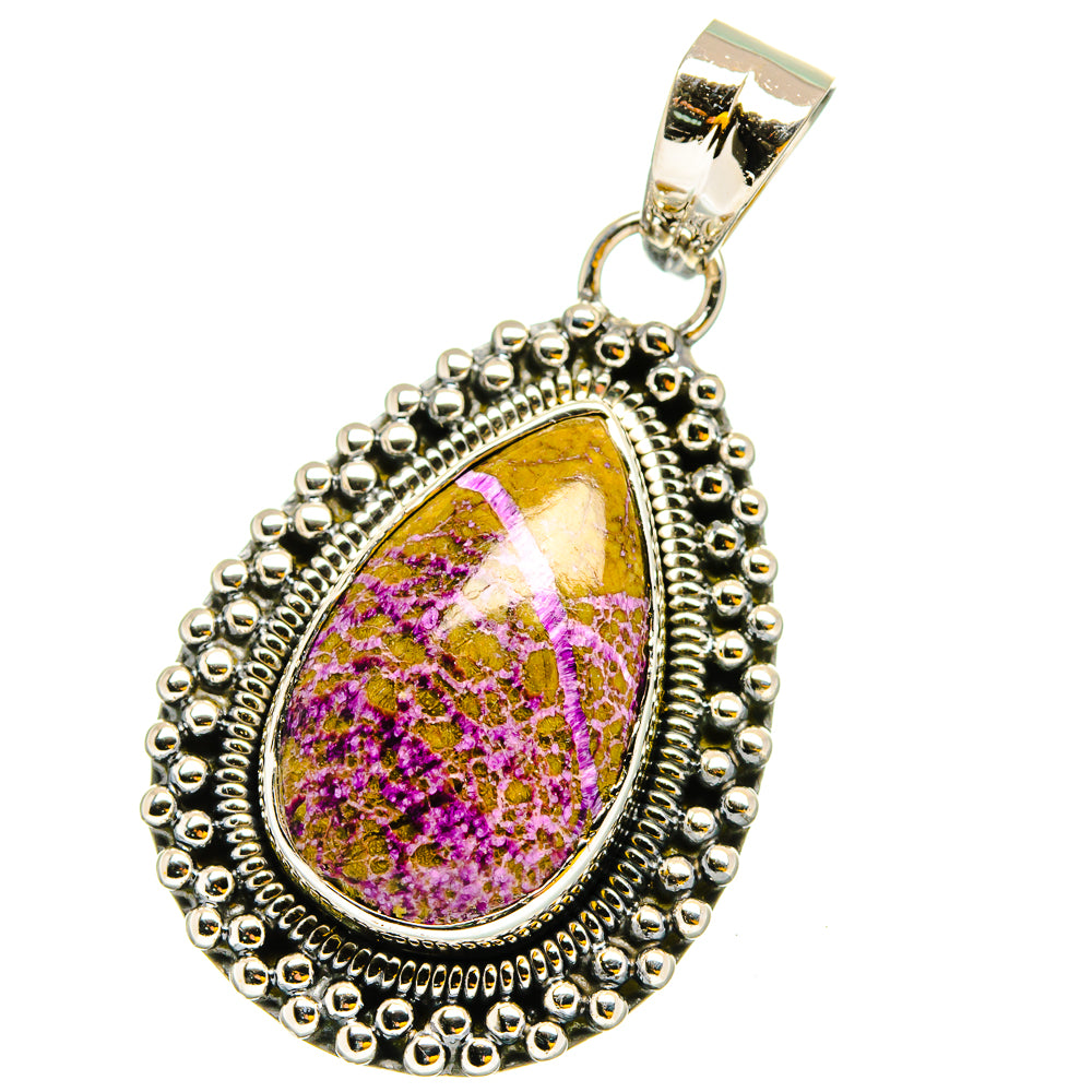 Stichtite Pendants handcrafted by Anasilvercos - PD13214