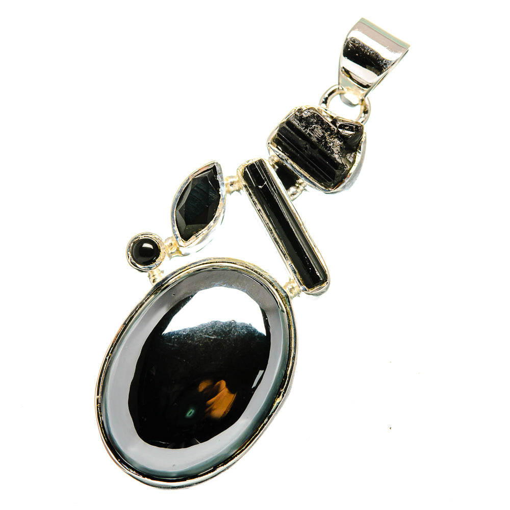 Hematite Pendants handcrafted by Anasilvercos - PD13222