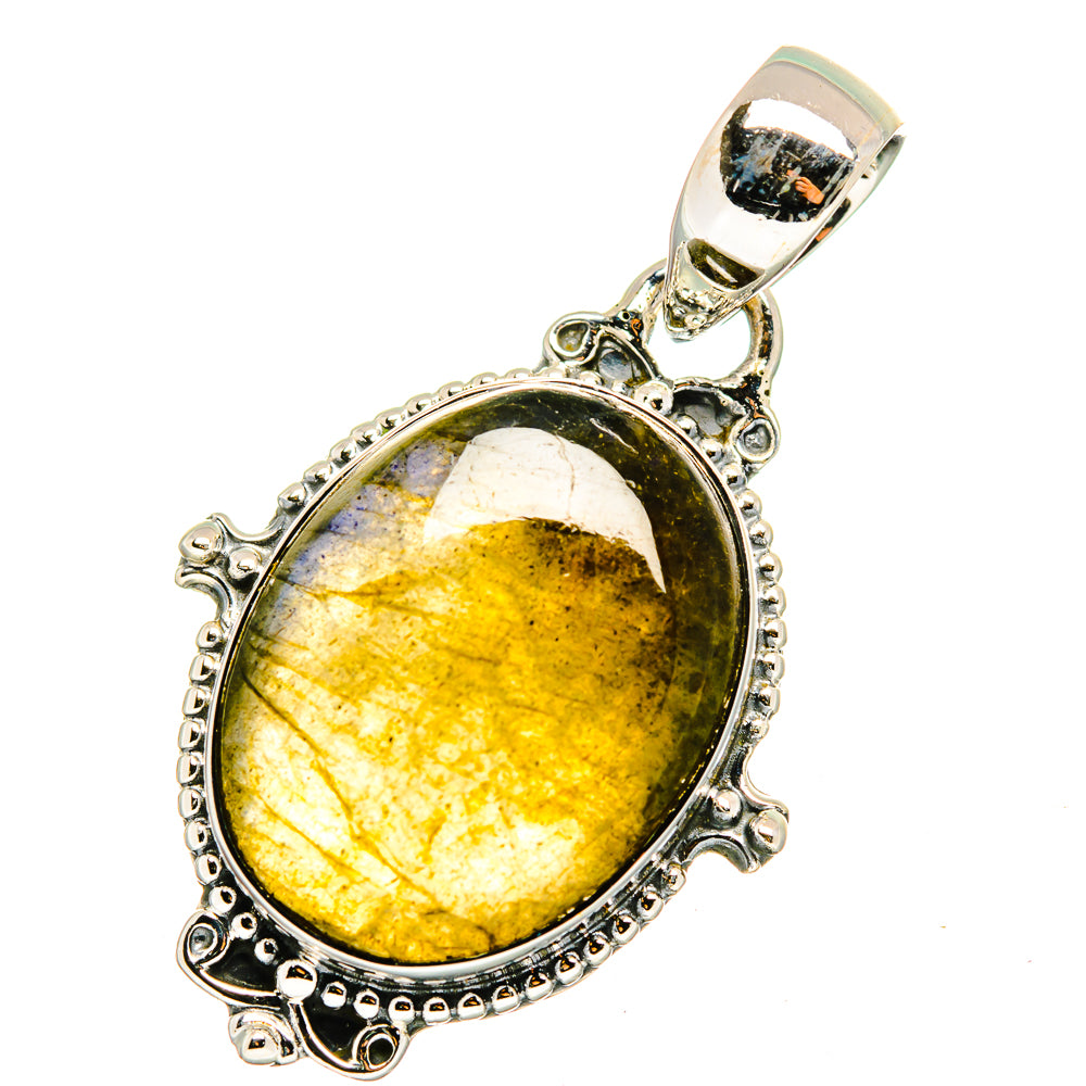Labradorite Pendants handcrafted by Anasilvercos - PD13239