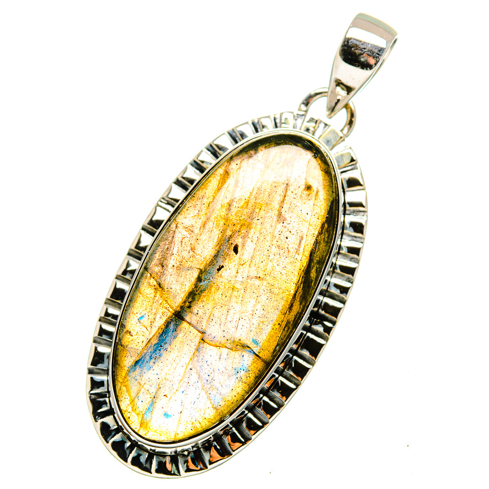 Labradorite Pendants handcrafted by Anasilvercos - PD13258