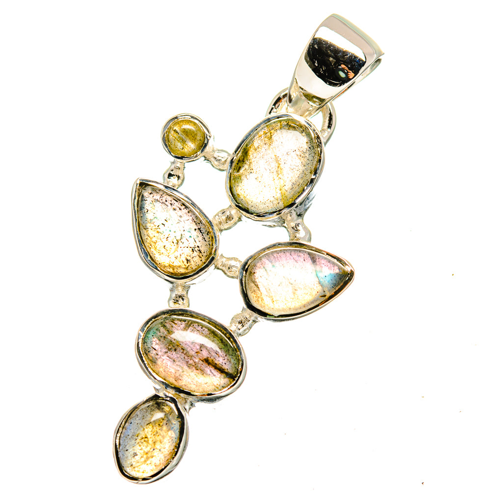 Labradorite Pendants handcrafted by Anasilvercos - PD13259