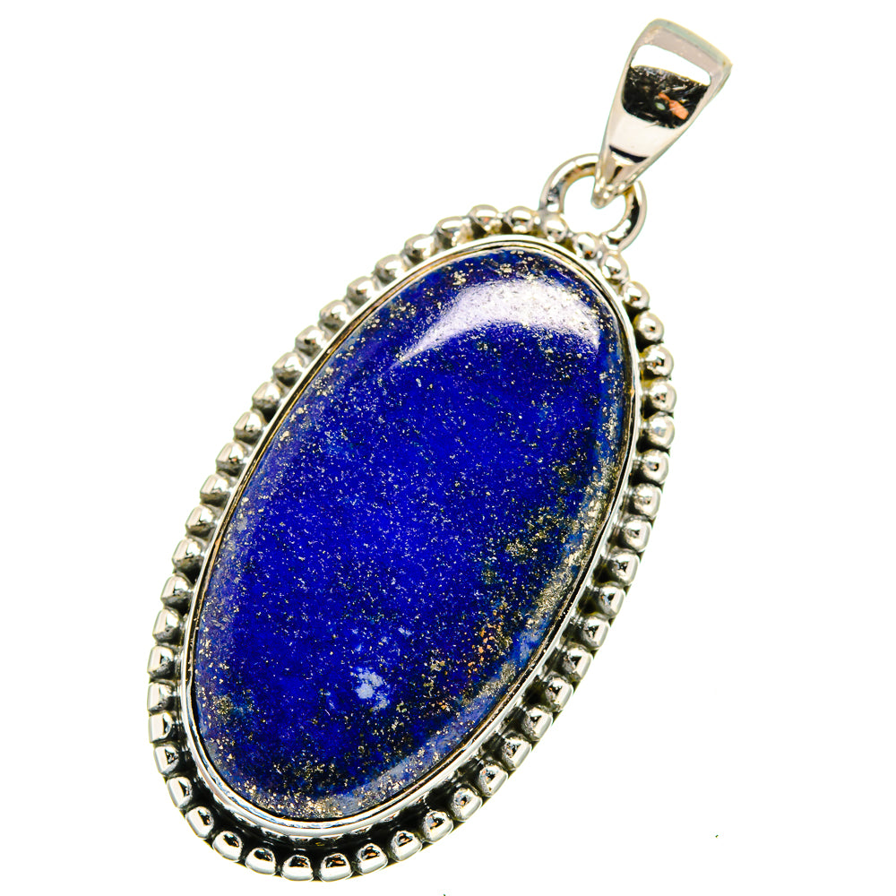 Lapis Lazuli Pendants handcrafted by Anasilvercos - PD13267