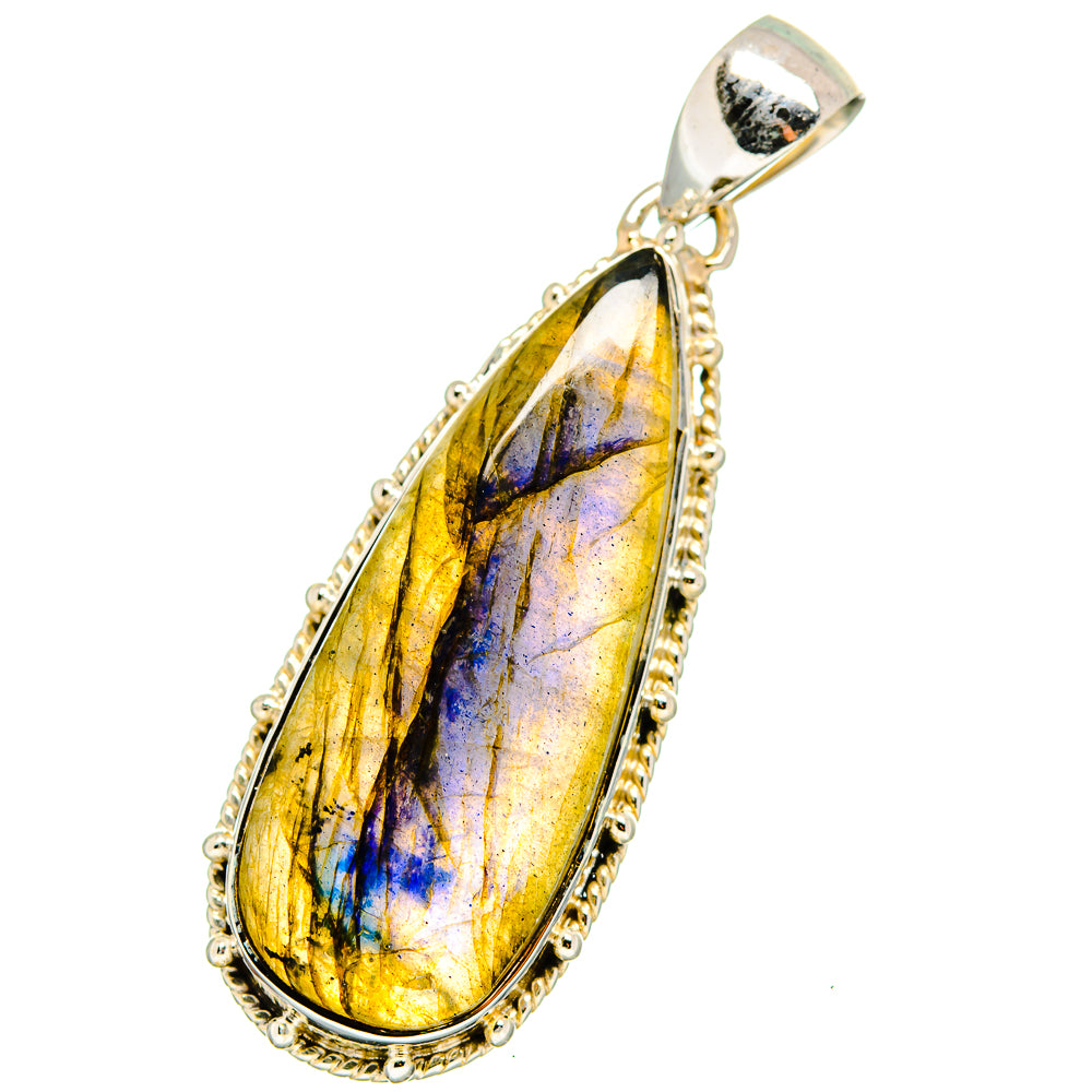 Labradorite Pendants handcrafted by Anasilvercos - PD13269