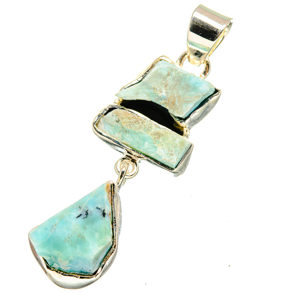 Larimar Pendants handcrafted by Anasilvercos - PD13272