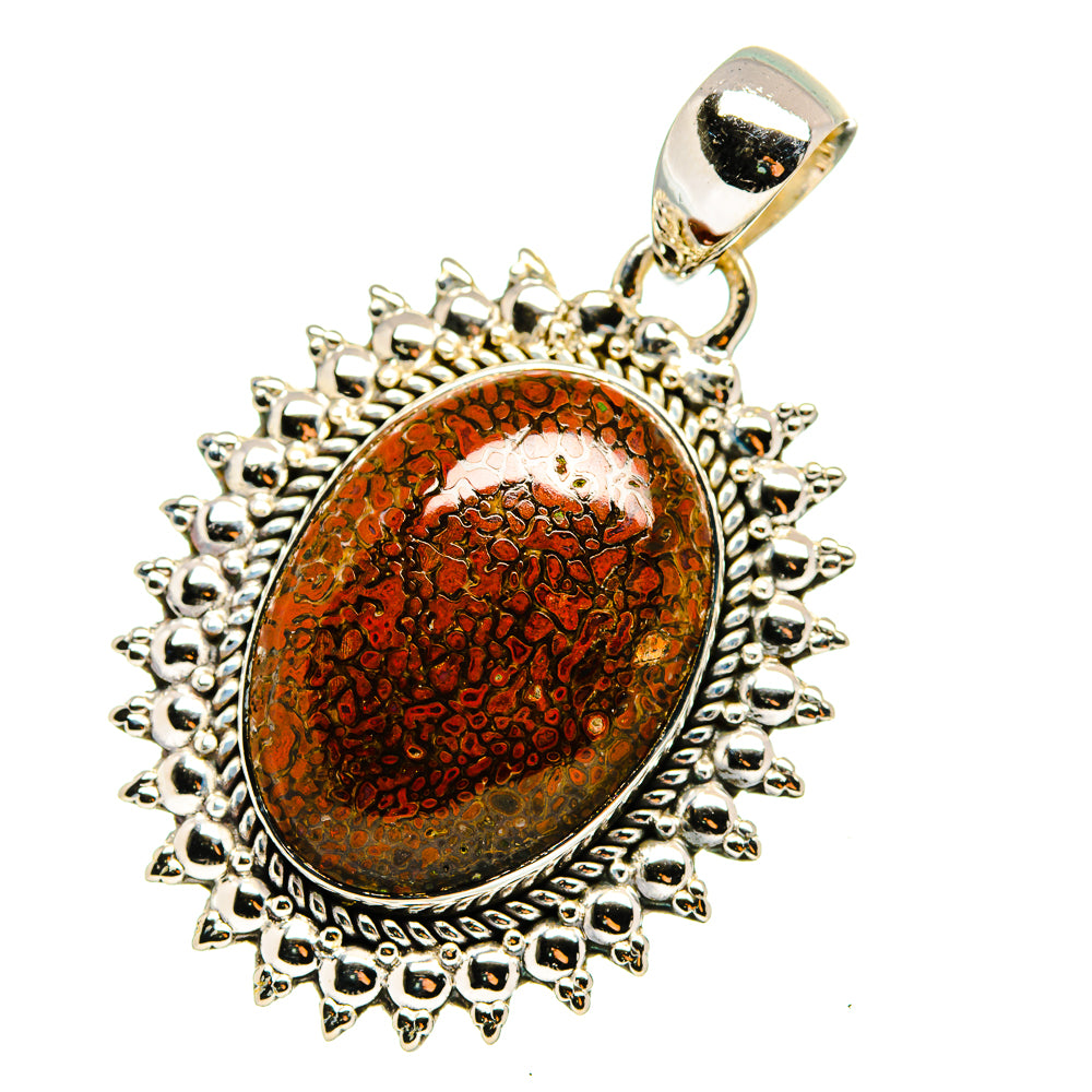 Dinosaur Bone Pendants handcrafted by Anasilvercos - PD13275