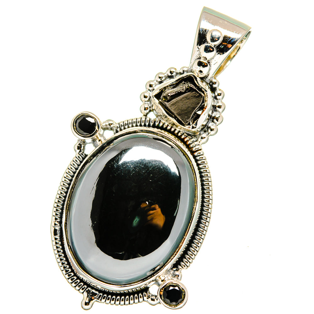 Hematite Pendants handcrafted by Anasilvercos - PD13277