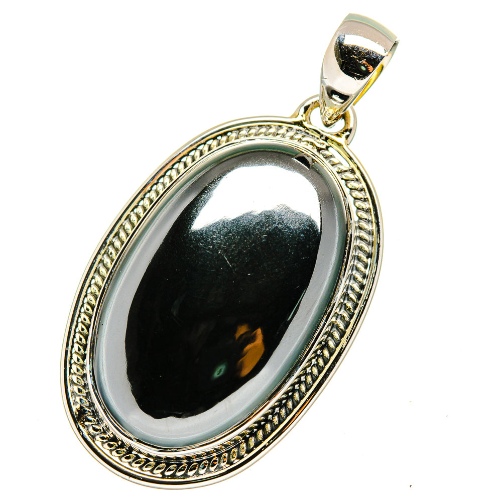 Hematite Pendants handcrafted by Anasilvercos - PD13278
