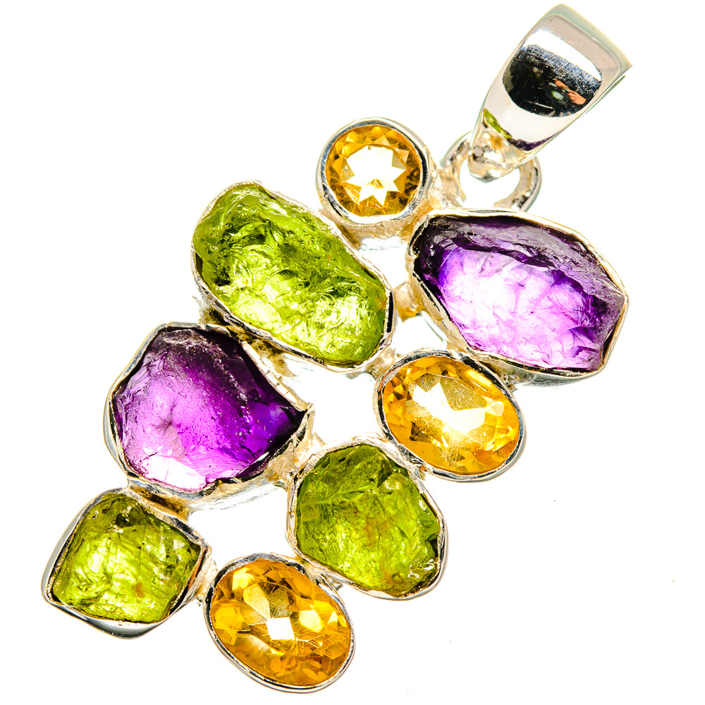 Amethyst Pendants handcrafted by Anasilvercos - PD13280