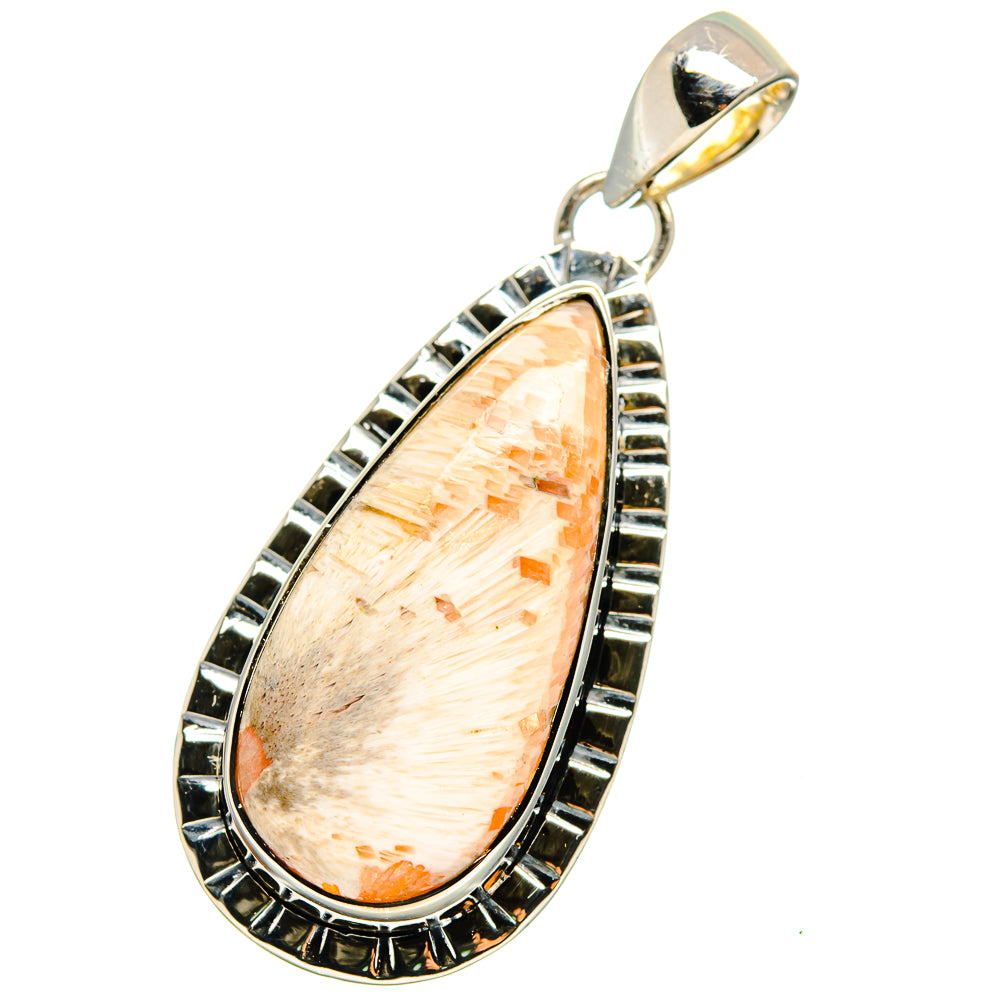 Scolecite Pendants handcrafted by Anasilvercos - PD13287