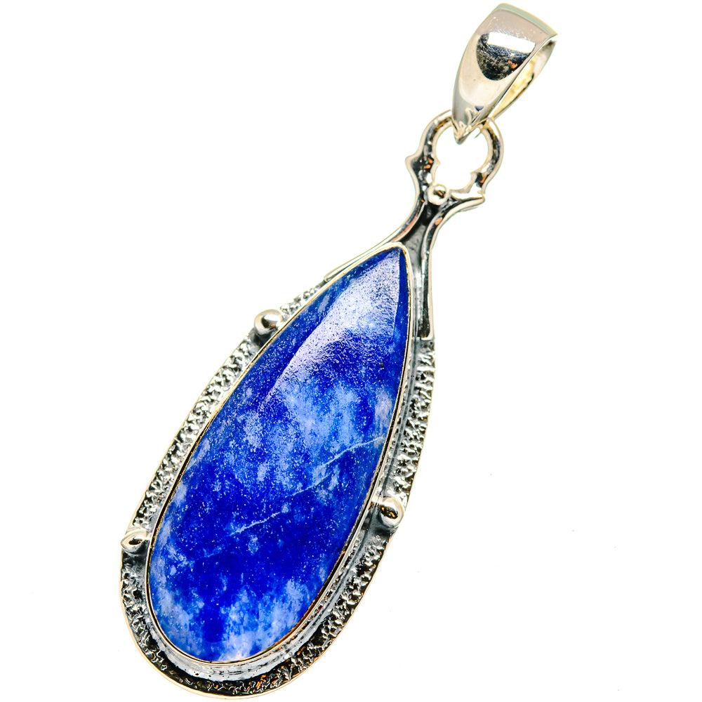 Sodalite Pendants handcrafted by Anasilvercos - PD13295