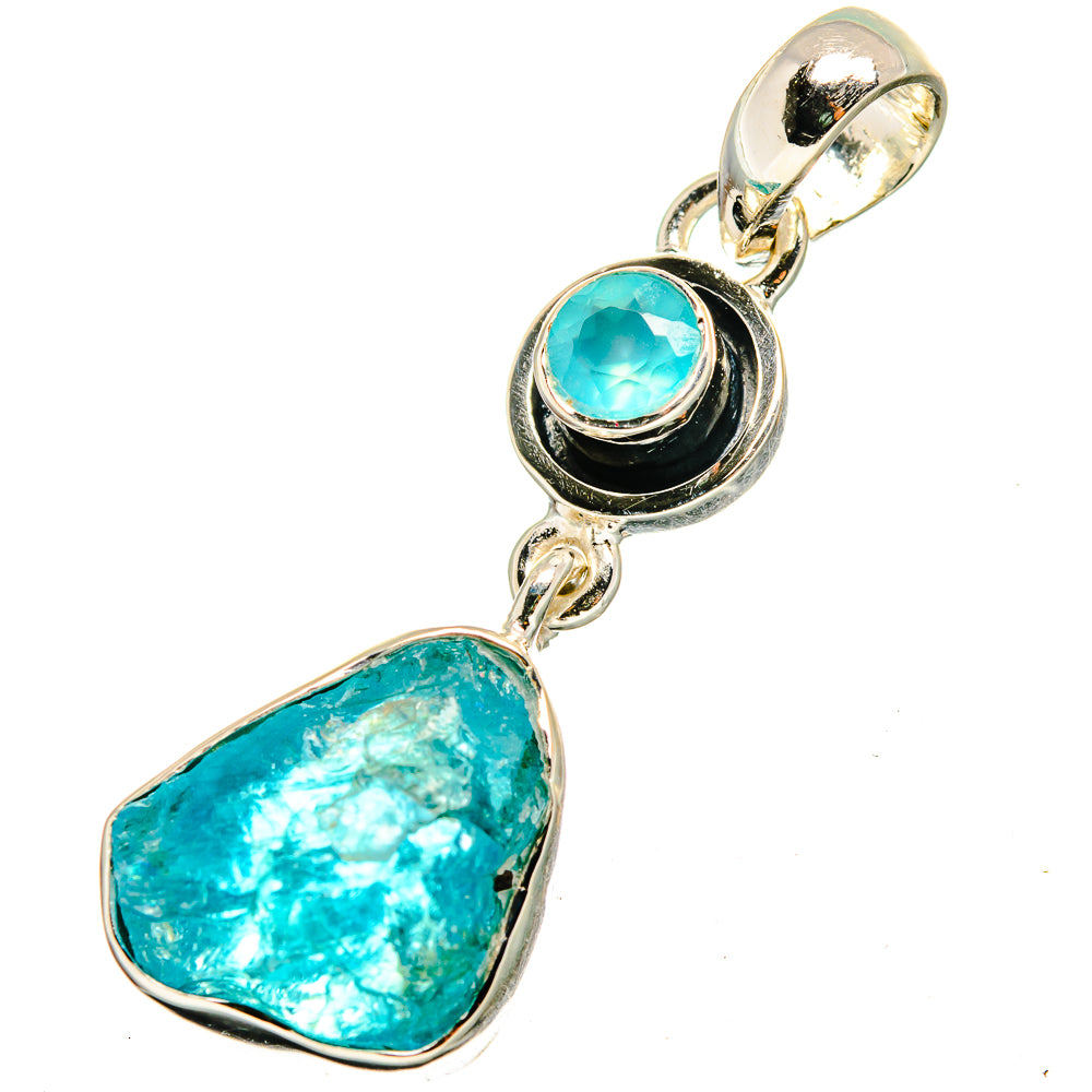 Apatite Pendants handcrafted by Anasilvercos - PD13301