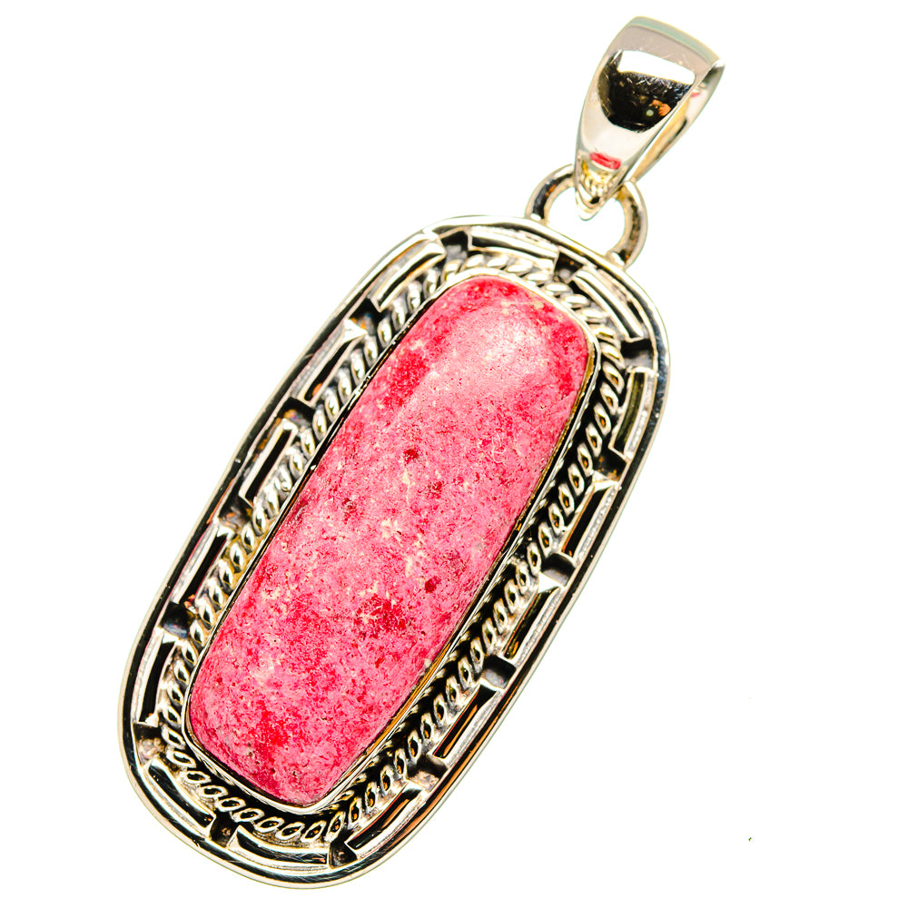 Thulite Pendants handcrafted by Anasilvercos - PD13308