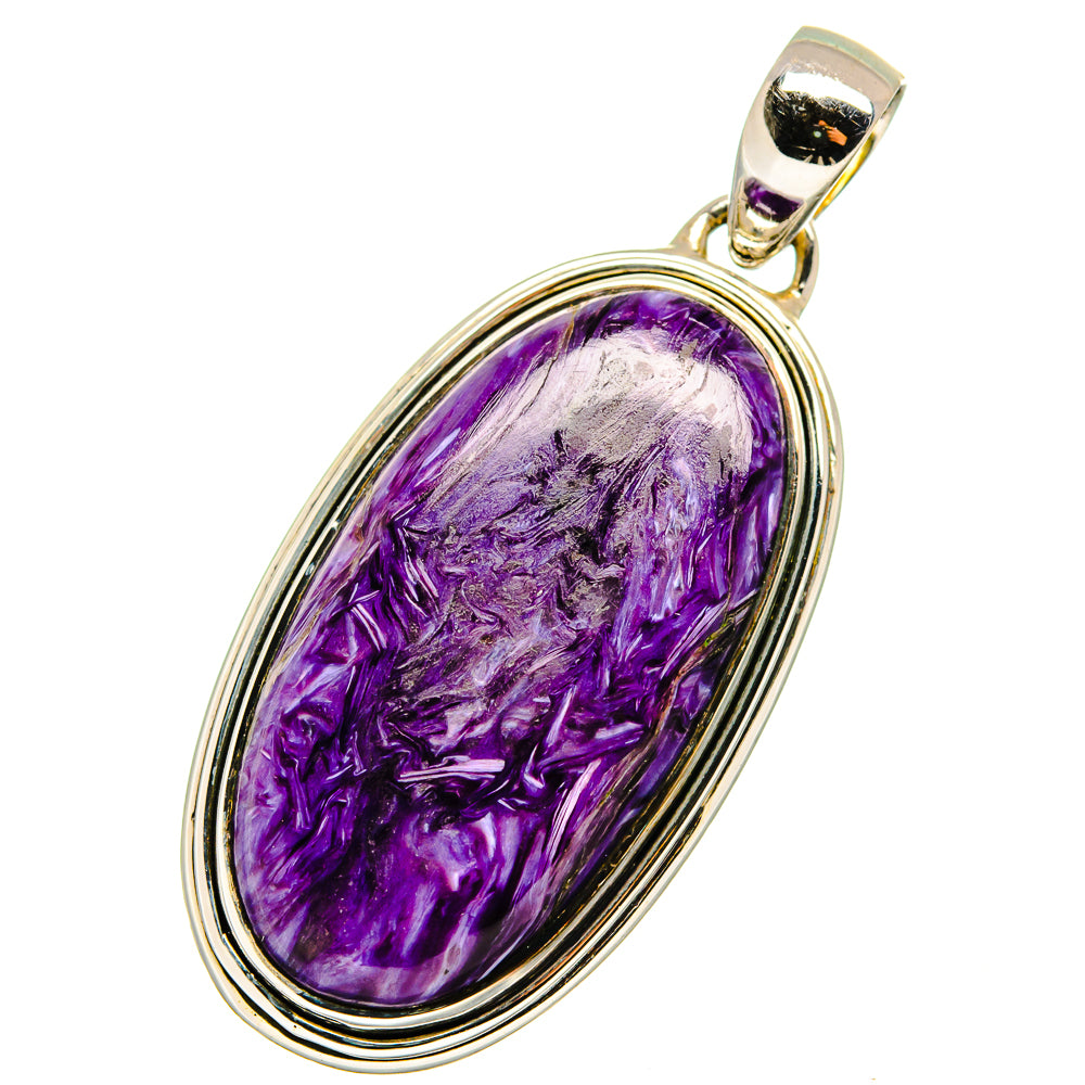 Charoite Pendants handcrafted by Anasilvercos - PD13323