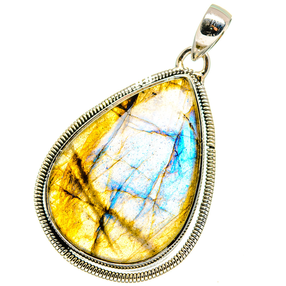 Labradorite Pendants handcrafted by Anasilvercos - PD13329