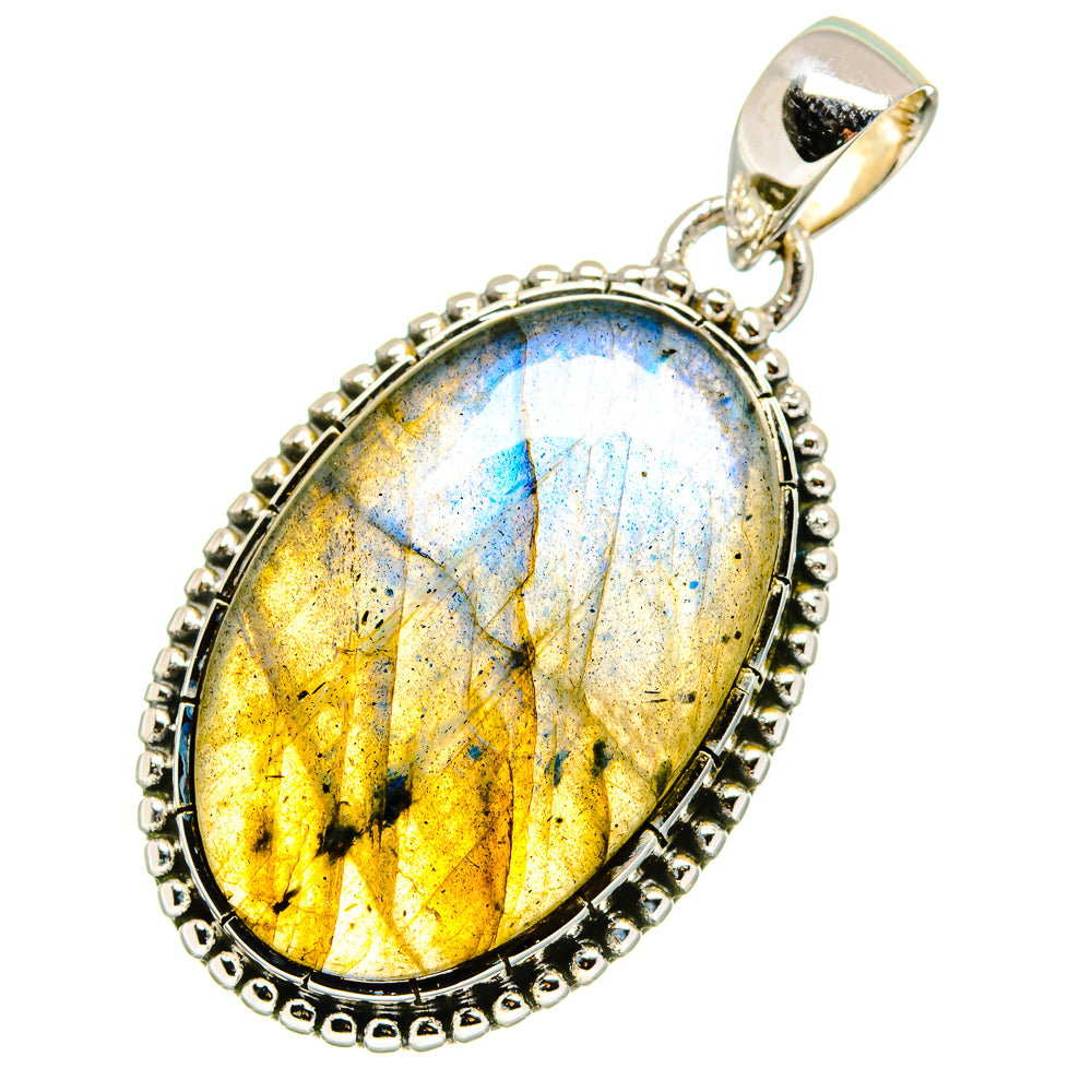 Labradorite Pendants handcrafted by Anasilvercos - PD13335
