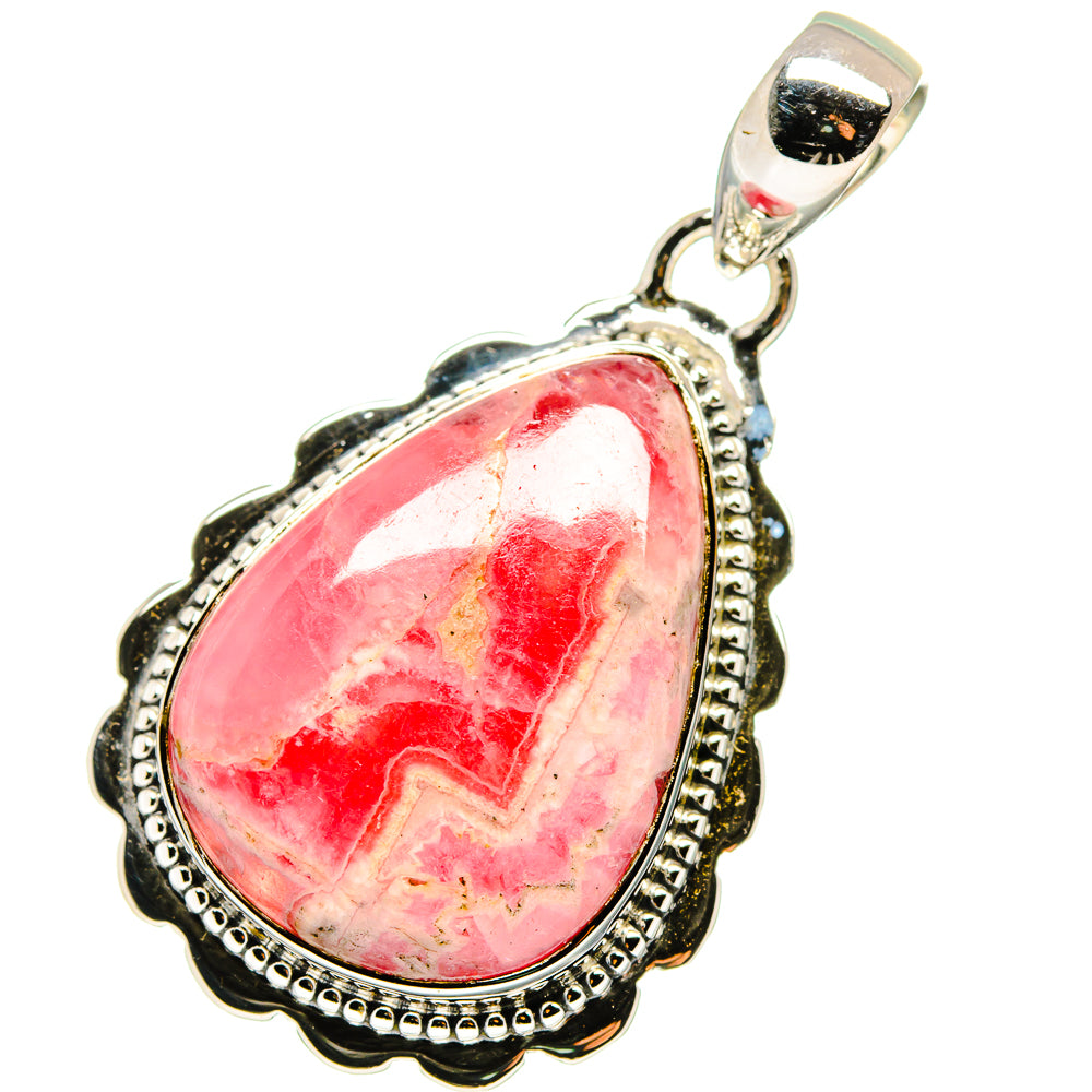 Rhodochrosite Pendants handcrafted by Anasilvercos - PD13344
