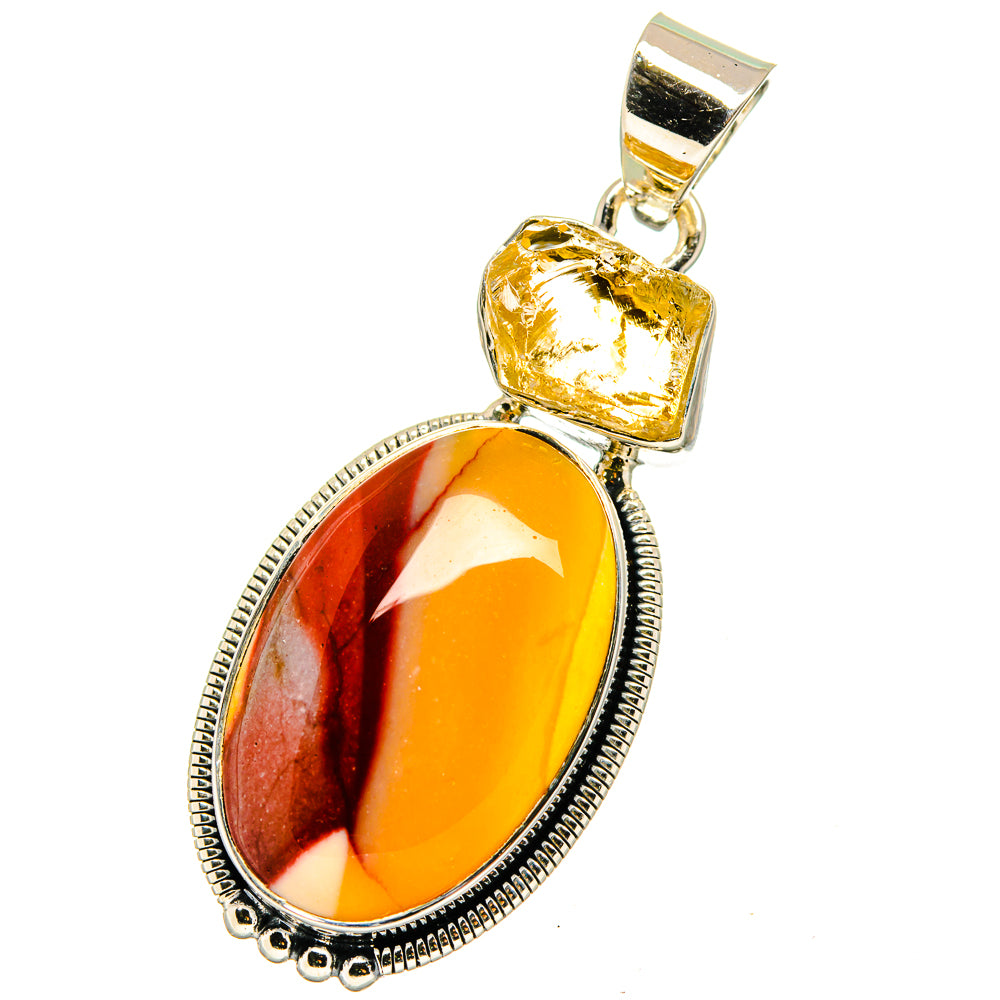 Mookaite Pendants handcrafted by Anasilvercos - PD13354