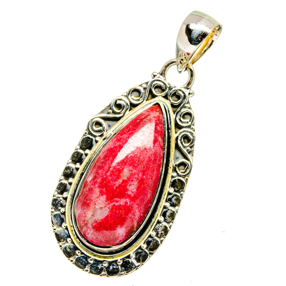 Thulite Pendants handcrafted by Anasilvercos - PD13365